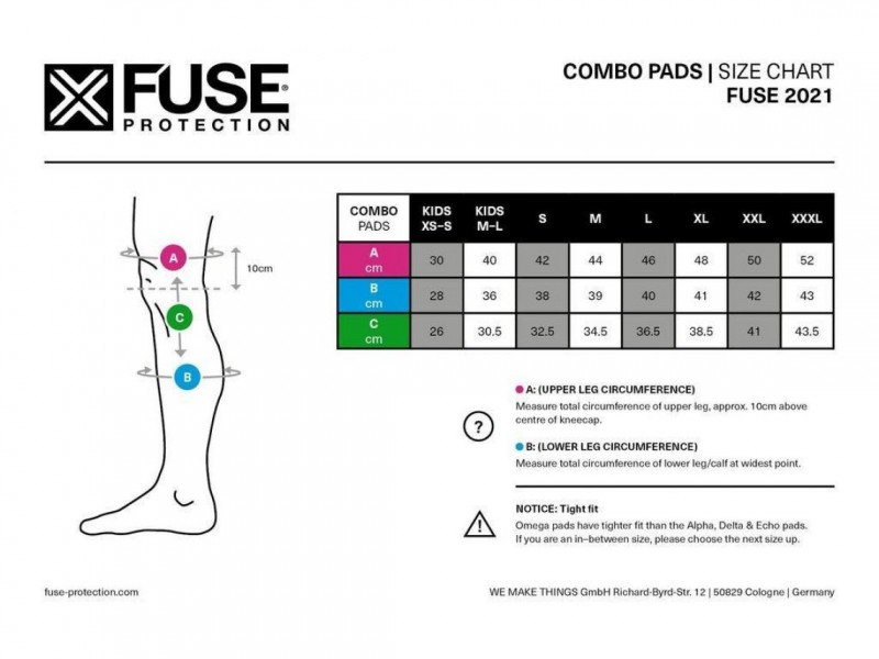 Повний захист ноги FUSE ECHO 125 дитячий